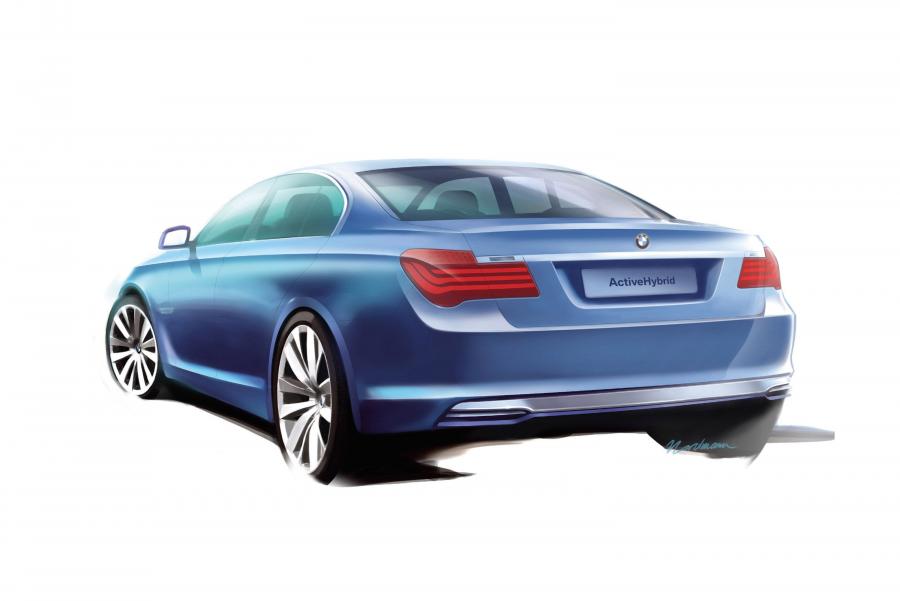  BMW 7-Series ActiveHybrid Concept 2008 года  (фото 2 из 14)